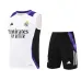 Real Madrid Shorts and Vest Set 2024/25 - White