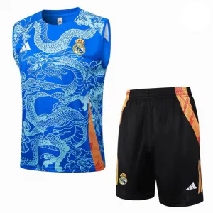 Real Madrid Shorts and Vest Set 2024/25 - Blue