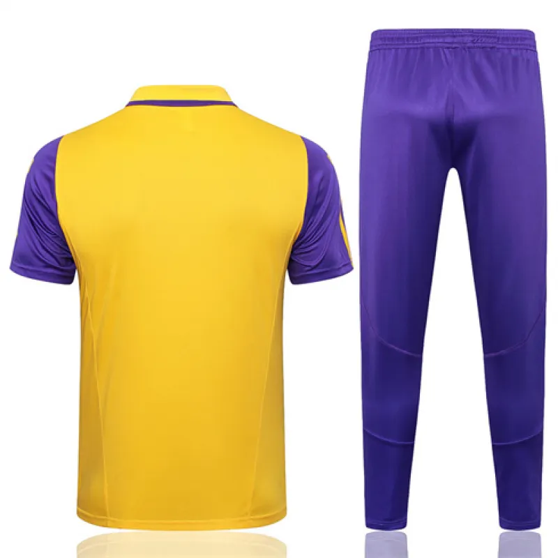 Camisa polo de entrenamiento + pantalones del Real Madrid 2024/25 - Amarillo