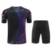 Camiseta de entrenamiento+pantalones cortos del Real Madrid 2024/25 - Negro