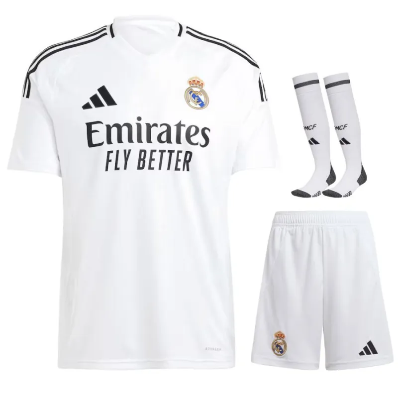 Heimspiel - Kinder - Trikot - Set von Real Madrid 2024/25 - Weiß