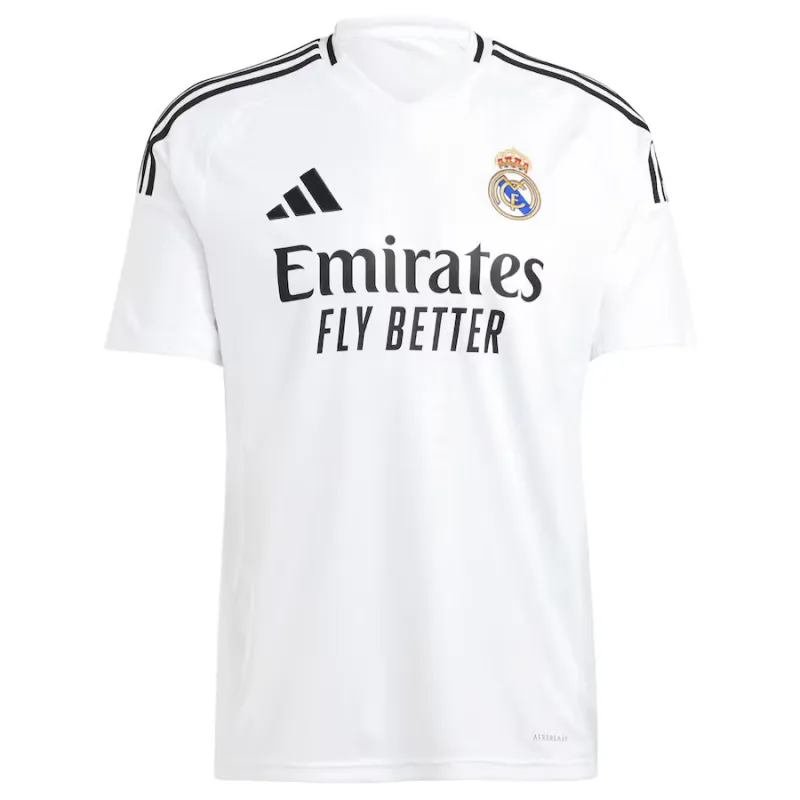Mbappé Real Madrid 2024/25 Home Kids' Jersey - White