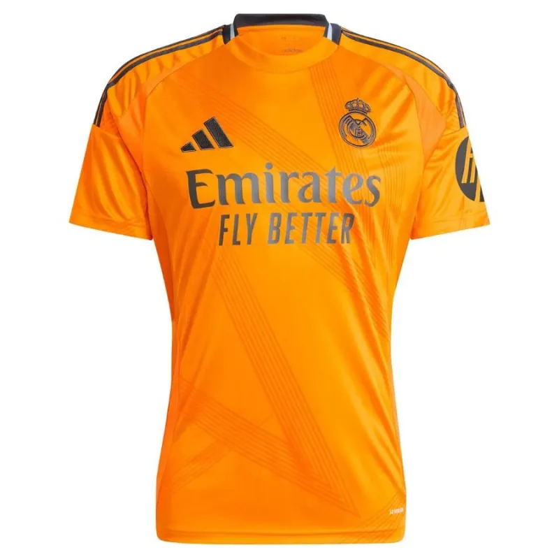 Kylian Mbappé Real Madrid 2024/25 Away Shirt - Orange