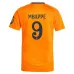 Mbappé - Camiseta de fuera de casa para niños de Real Madrid 2024/25 - Naranja