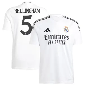 BELLINGHAM Real Madrid 2024/25 Home Jersey - White