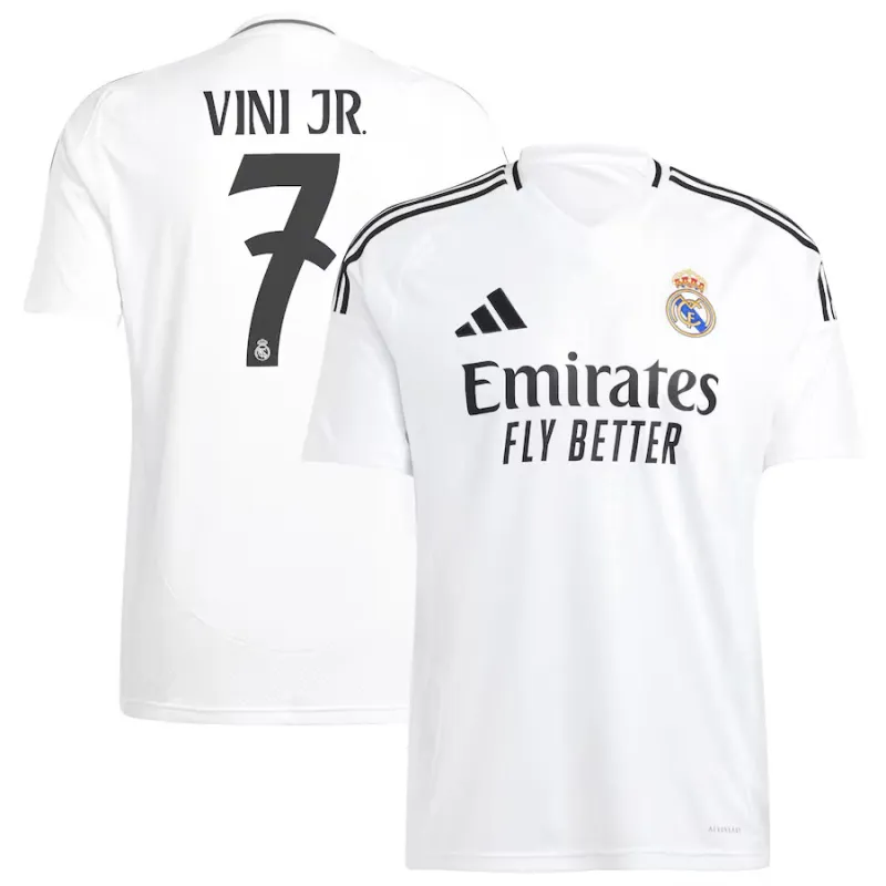 VINI JR - Maillot domicile de Real Madrid 2024/25 - Blanc