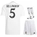Bellingham - Heimmannschaft - Kinder - Trikot - Set von Real Madrid 2024/25 - Weiß