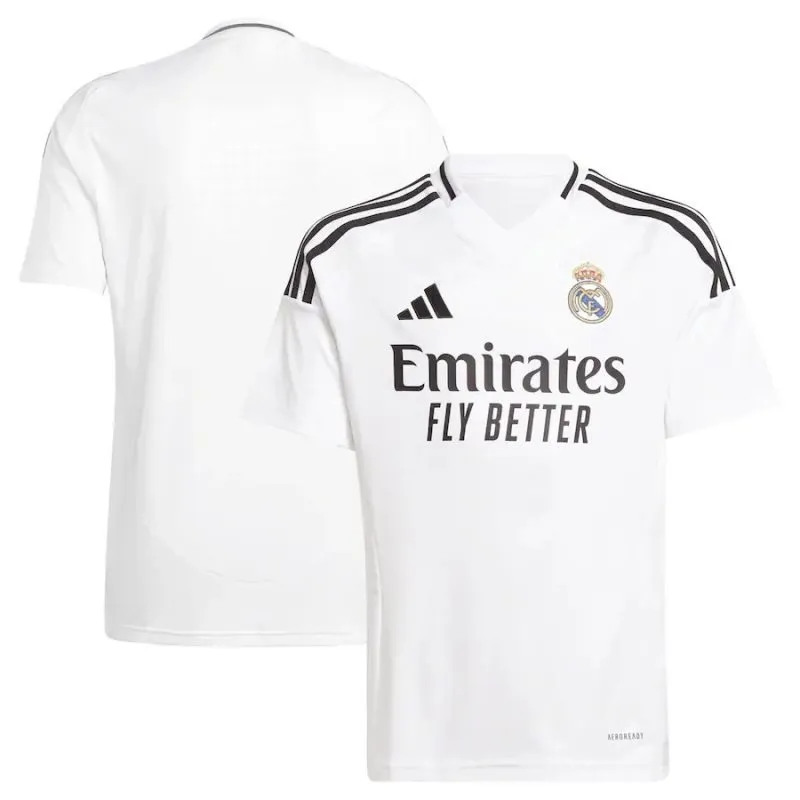 Camiseta para niños de Real Madrid 2024/25 Local - Blanco