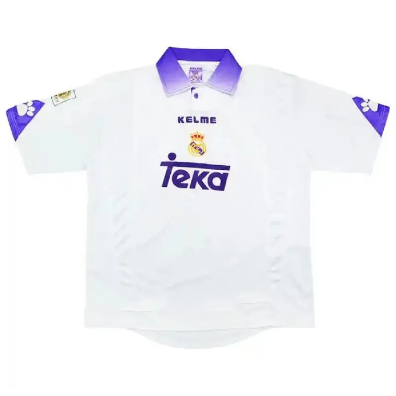 Raúl  Real Madrid Retro Trikot 1997/98 Heimspiel - Weiß