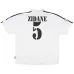 Zidane  Real Madrid Retro Trikot 2001/02 Heimspiel - Weiß