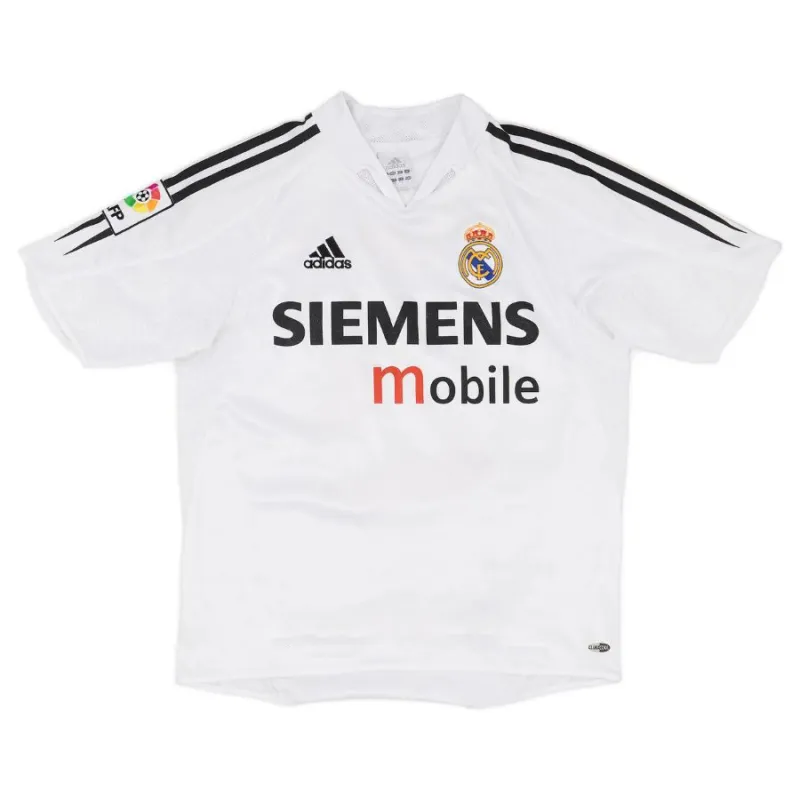 Beckham Real Madrid Retro Jersey 2004/05 Home - White