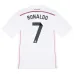 Maillot rétro de Cristiano  Ronaldo pour le Real Madrid, domicile 2014/15 - Blanc