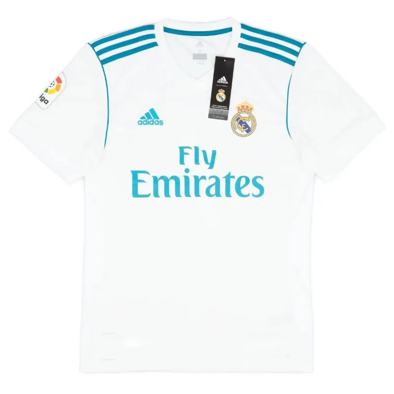 Cristiano  Ronaldo Real Madrid Retro Trikot 2017/18 Heimspiel - Weiß