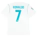 Cristiano  Ronaldo Real Madrid Retro Trikot 2017/18 Heimspiel - Weiß