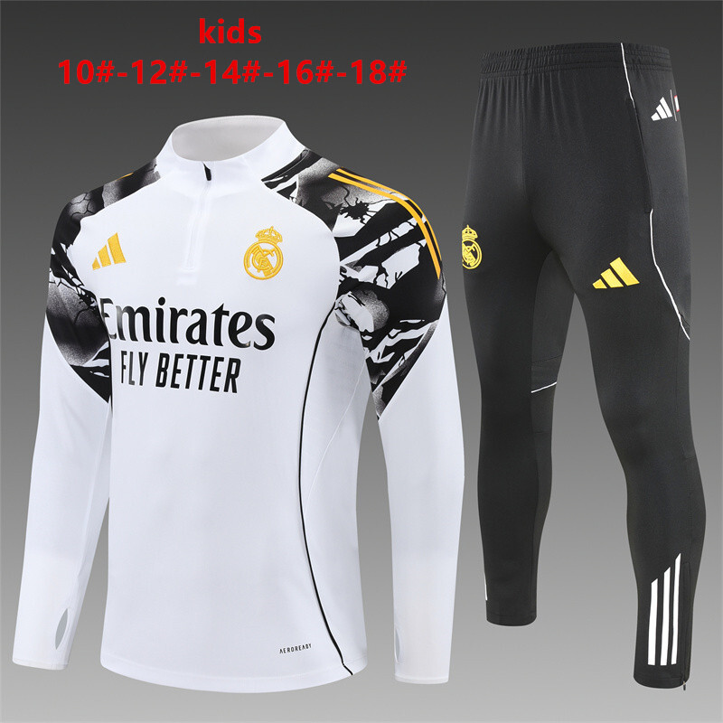 Real Madrid 2025/26 Conjunto Deportivo Infantil amarillo