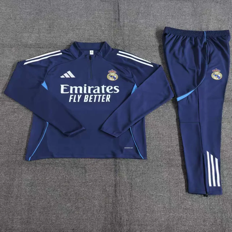 Real Madrid 2025/26 Conjunto Deportivo Infantil azul