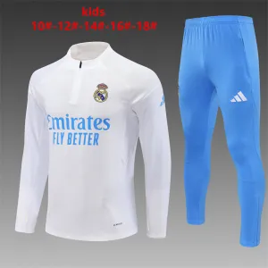 Real Madrid 2025/26 Kids Sports Set white