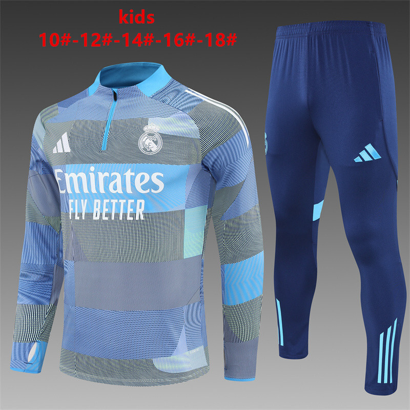 Real Madrid 2025/26 Kids Sports Set blue