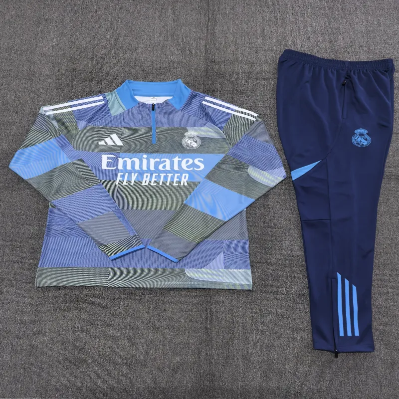 Real Madrid 2025/26 Kids Sports Set blue