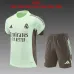 Real Madrid 2025/26 Conjunto de Entrenamiento Infantil verde claro