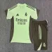 Real Madrid 2025/26 Conjunto de Entrenamiento Infantil verde claro