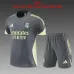 Real Madrid 2025/26 Conjunto de Entrenamiento Infantil gris
