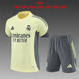 Real Madrid 2025/26 Kids Training Set yellow