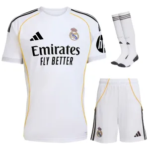 Kit di casa per bambini di Real Madrid 2025/26 - Bianco