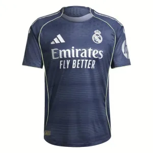 Maglia Real Madrid Trasferta 2025/26 versione giocatore