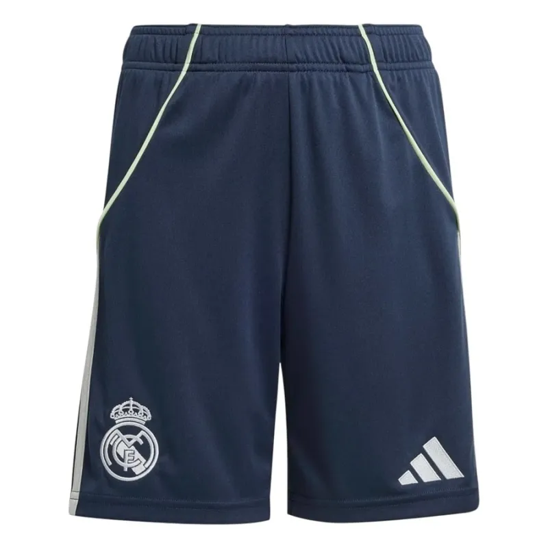 Real Madrid CF 2025/26 Kids' Away Kit - Blue