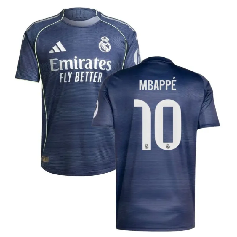 Real Madrid 2025/26 MBAPPÉ Away Jersey