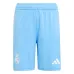 Real Madrid CF 2025/26 Heim Kinder-Torwart-Trikot + Shorts - Blau
