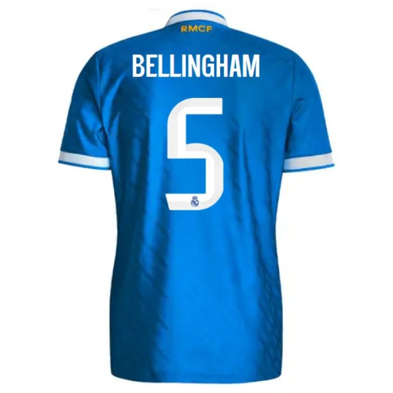 Real Madrid BELLINGHAM 2025/26 Terzo Kit Bambino - Blu