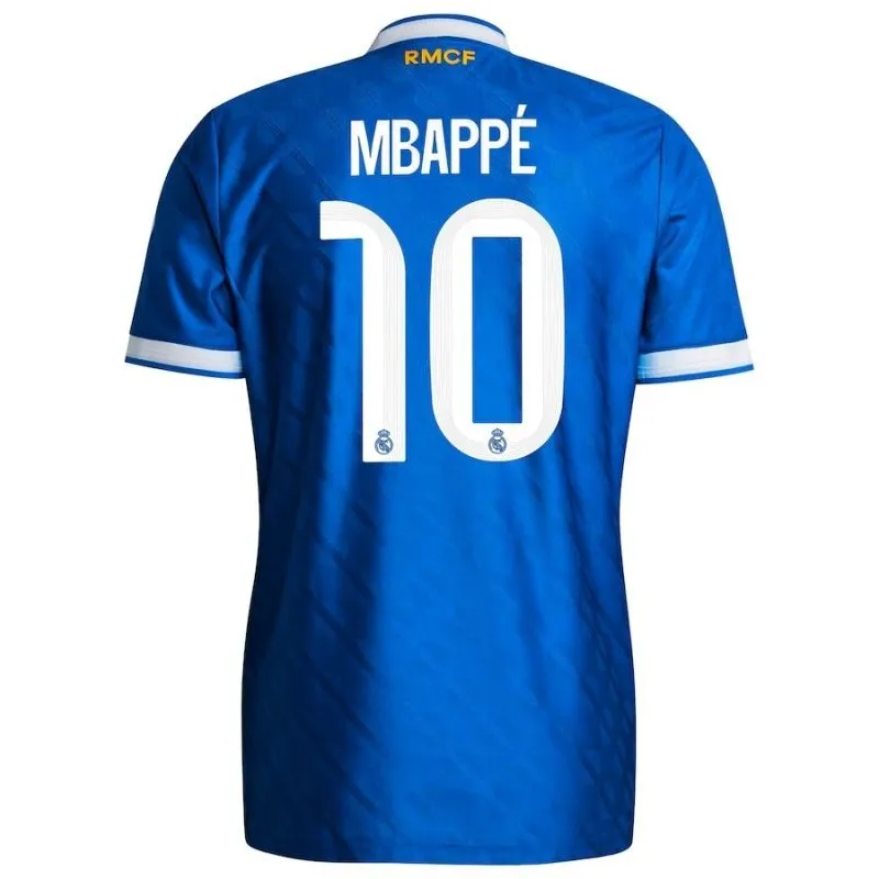 Real Madrid MBAPPÉ 2025/26 Third Kids’ Kit - Blue
