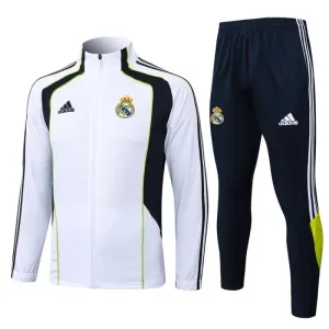 Real Madrid 2025/26 Sports Jacket - White/Black