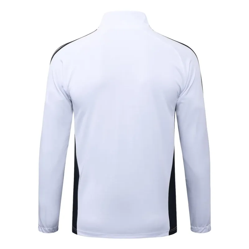 Giacca Sportiva Real Madrid 2025/26 - Bianco/Nero