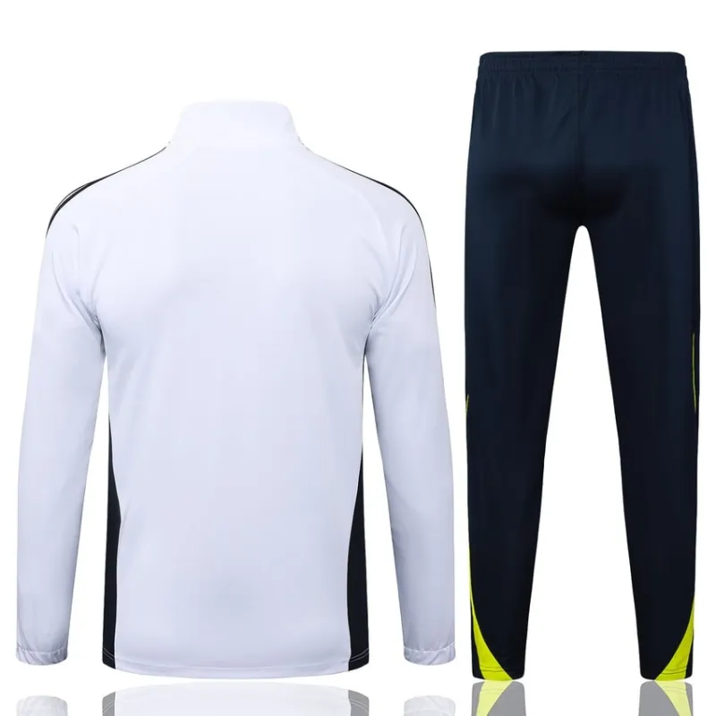 Giacca Sportiva Real Madrid 2025/26 - Bianco/Nero