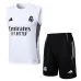 Conjunto de Pantalones Cortos y Camiseta sin Mangas Real Madrid 2025/26 - Blanco
