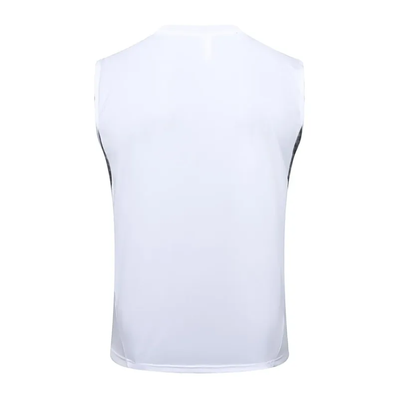 Conjunto de Pantalones Cortos y Camiseta sin Mangas Real Madrid 2025/26 - Blanco