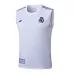 Conjunto Pantalón Corto & Chaleco Real Madrid 2025/26 - Blanco/Morado