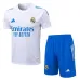 Real Madrid Trainingsshirt + Shorts 2025/26 - Weiß/Blau