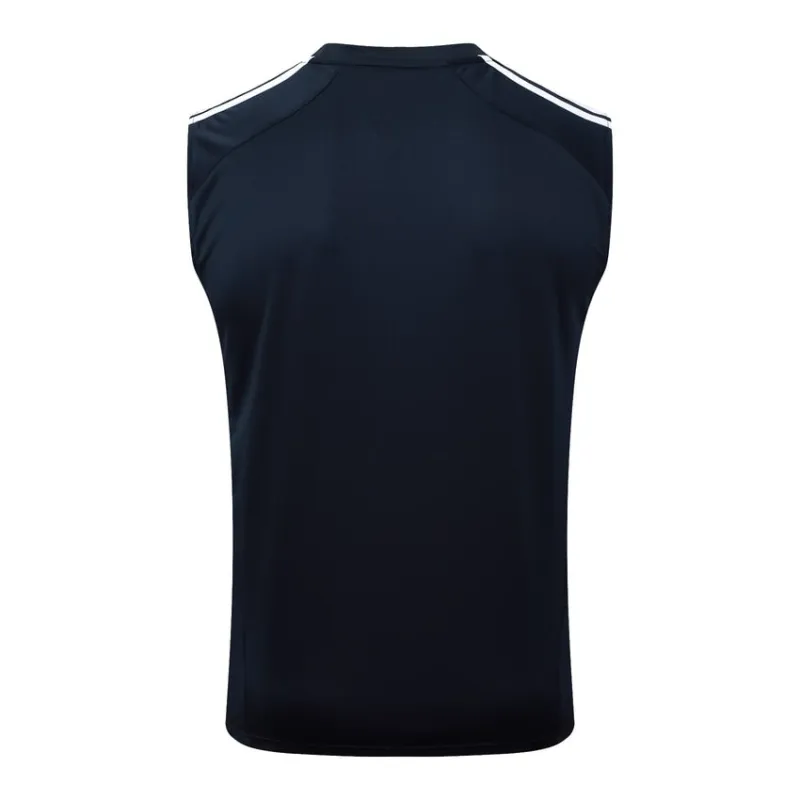 Real Madrid 2025/26 Shorts & Vest Set - Black