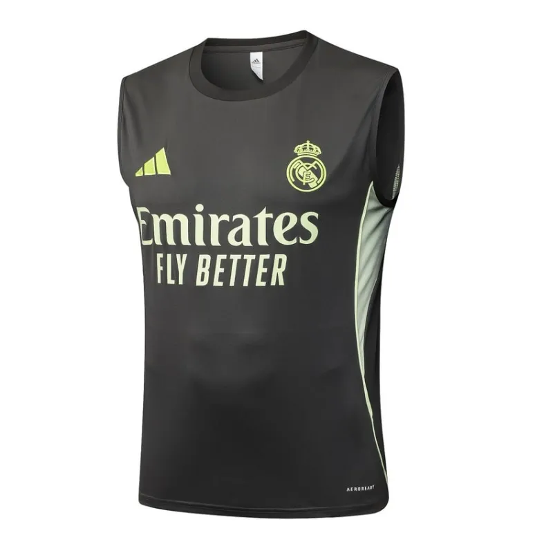 Ensemble Short & Débardeur Real Madrid 2025/26 - Noir