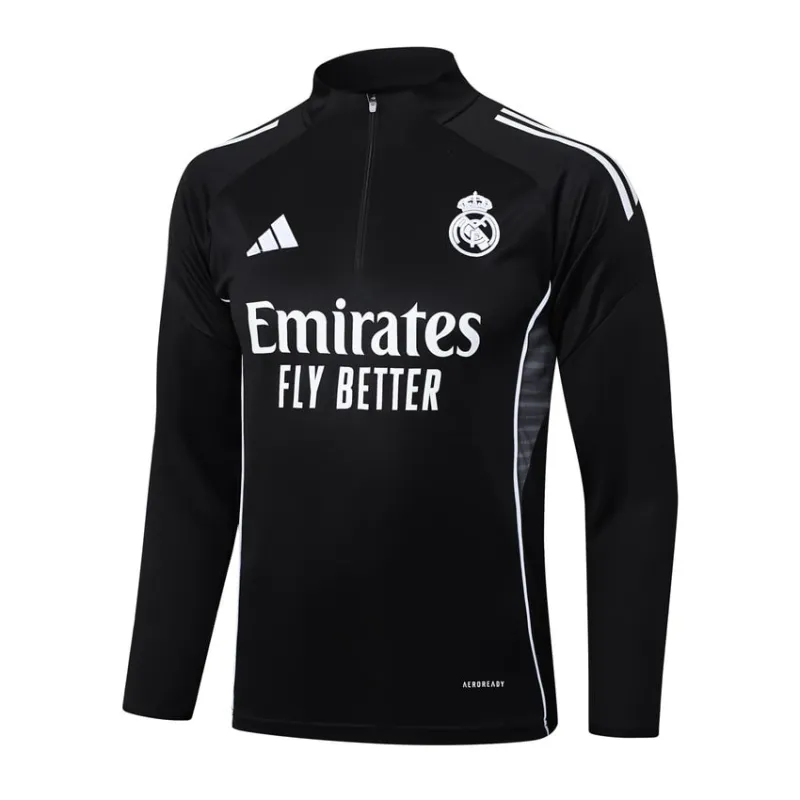 Survêtement Real Madrid 2025/26 - Noir