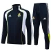 Real Madrid 2025/26 Sports Jacket - Black/White