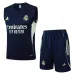 Real Madrid 2025/26 Shorts & Vest Set - Dark Blue