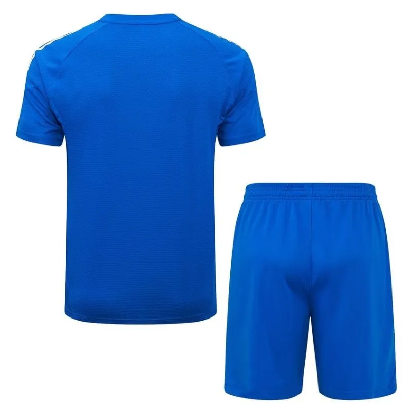 Real Madrid 2025/26 Training Jersey + Shorts - Blue