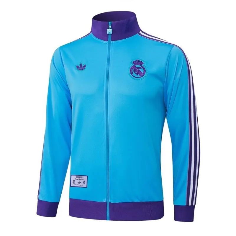 Real Madrid 2025/26 Sports Jacket - Blue