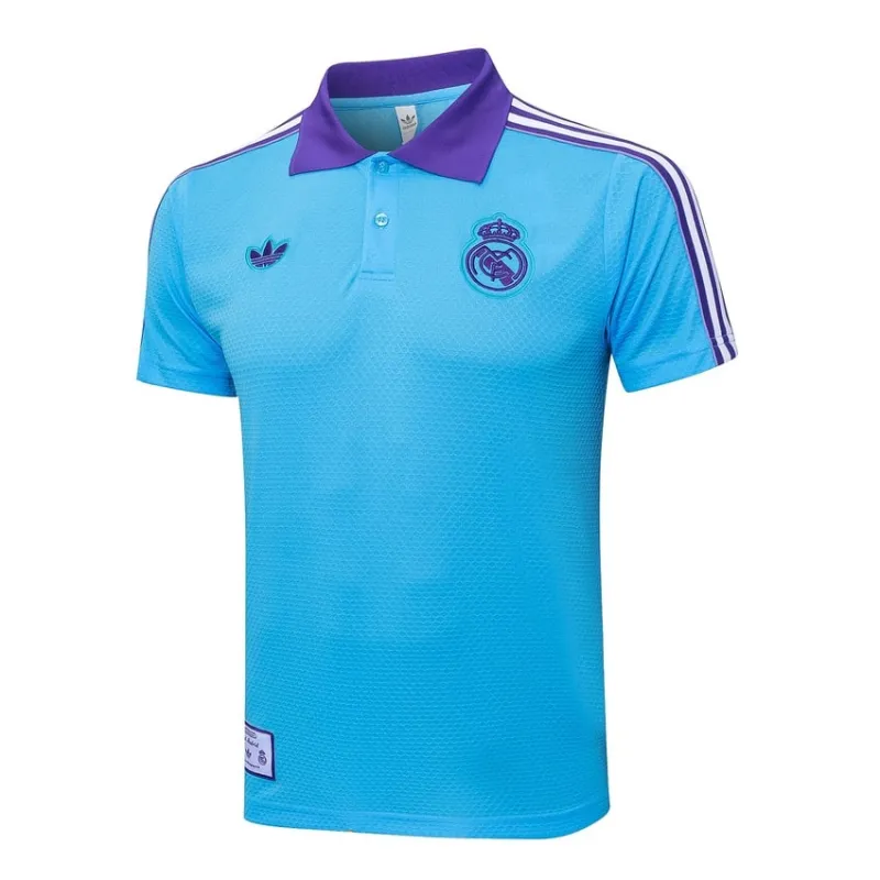 Real Madrid Sportpoloshirt 2025/26 - Blau