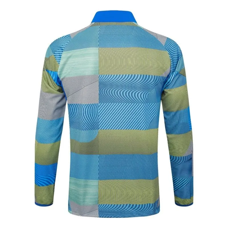 Real Madrid 2025/26 Sports Jacket - Blue/Green